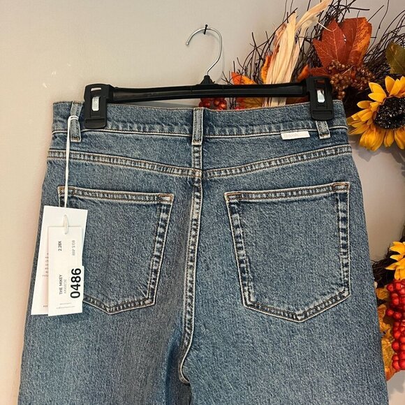 Boyish THE MIKEY High Waist Wide Leg Jeans Sz 26 in MIRROR - Picture 6 of 11